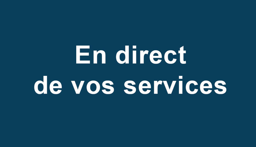 en direct des services