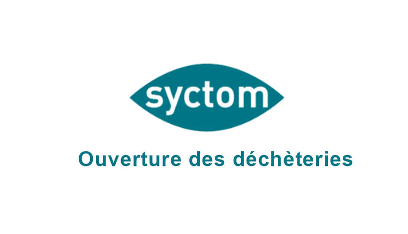 Ouverture des déchèteries