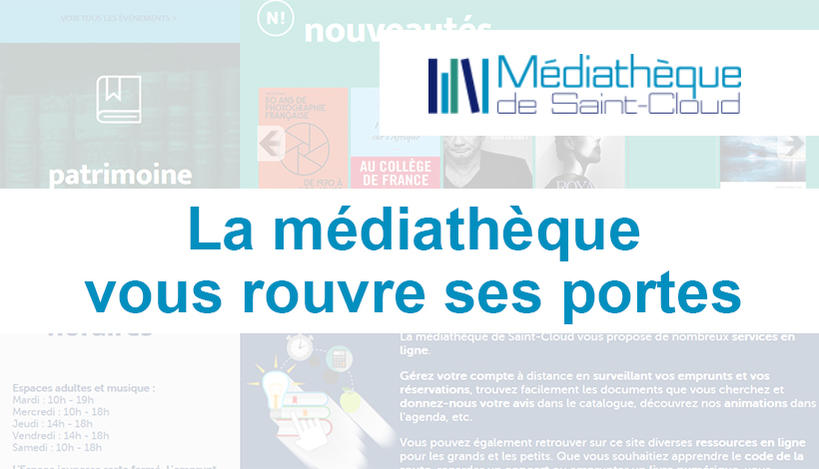Réouverture de la médiathèque
