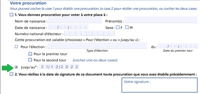 Procuration