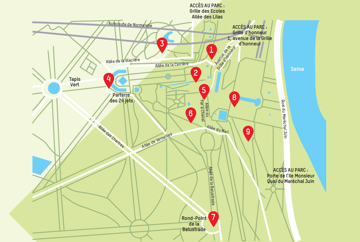 Carte flanerie