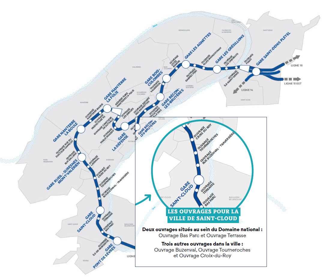 Tronçon ligne 15