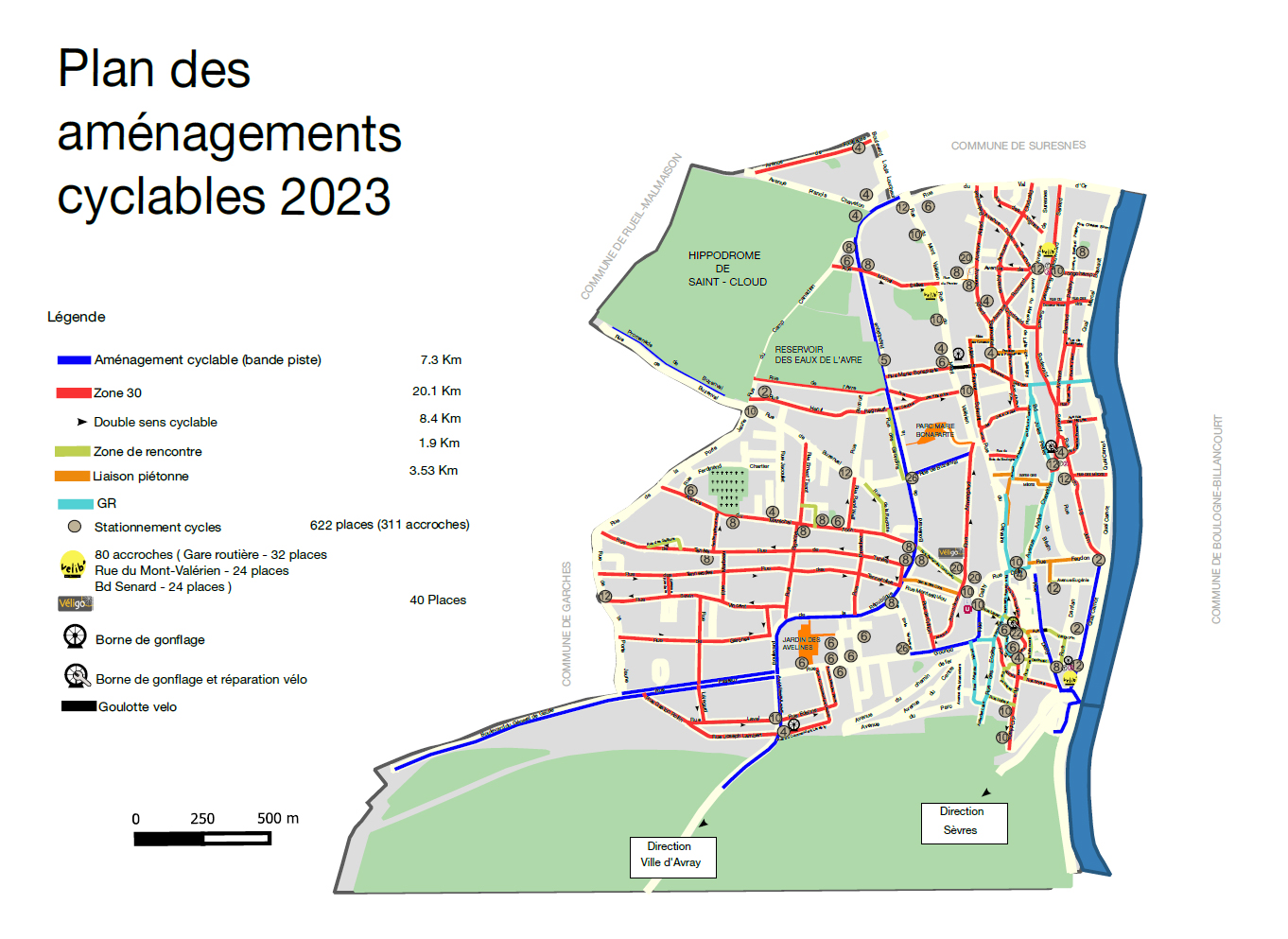 Plan aménagement vélo