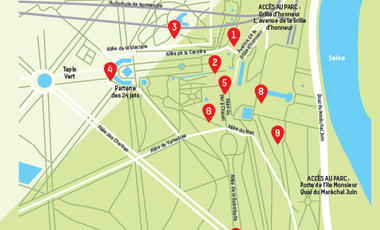 Carte flanerie domaine