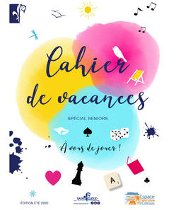 Cahier de vacances